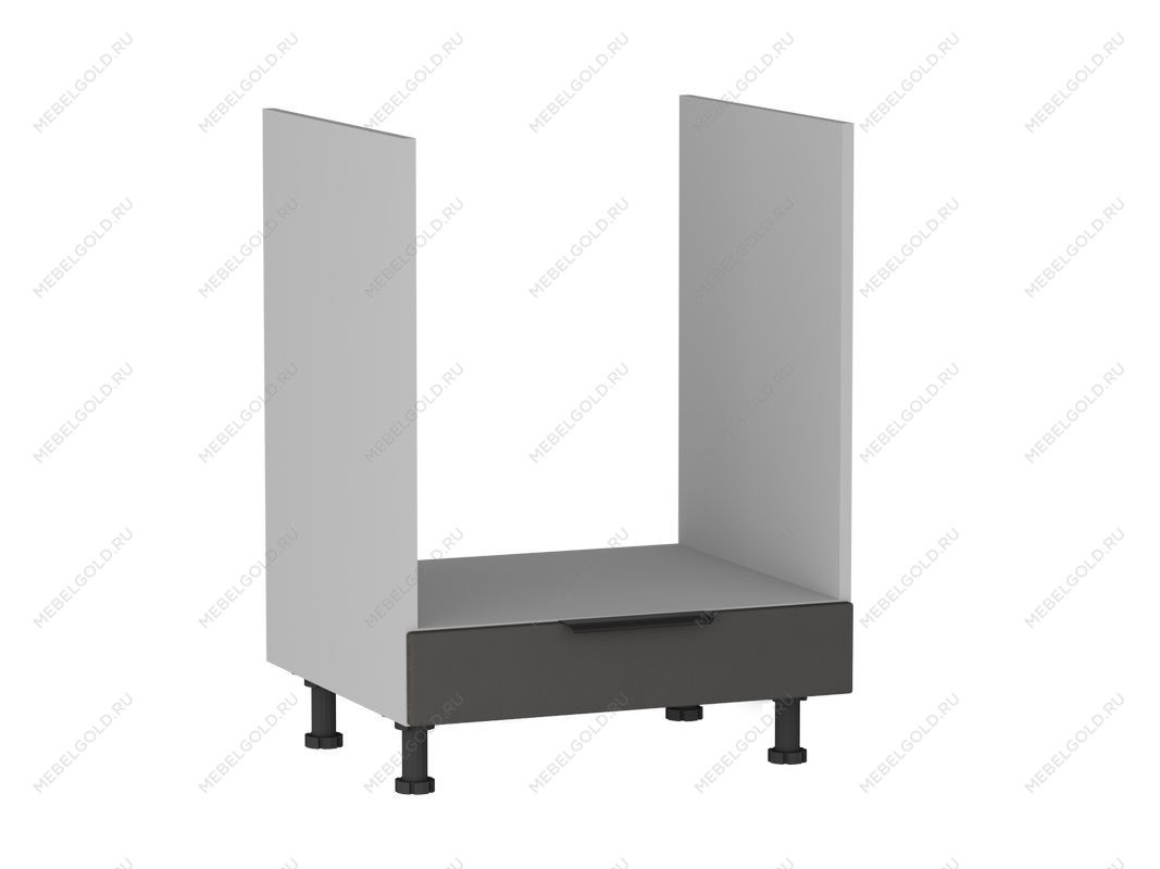 Стол под духовой шкаф СД-60, Ватель (600*523*820) Экокожа Серый, 23325