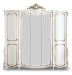 Шкаф Анна Мария 5-дверный белый матовый | изображение 1