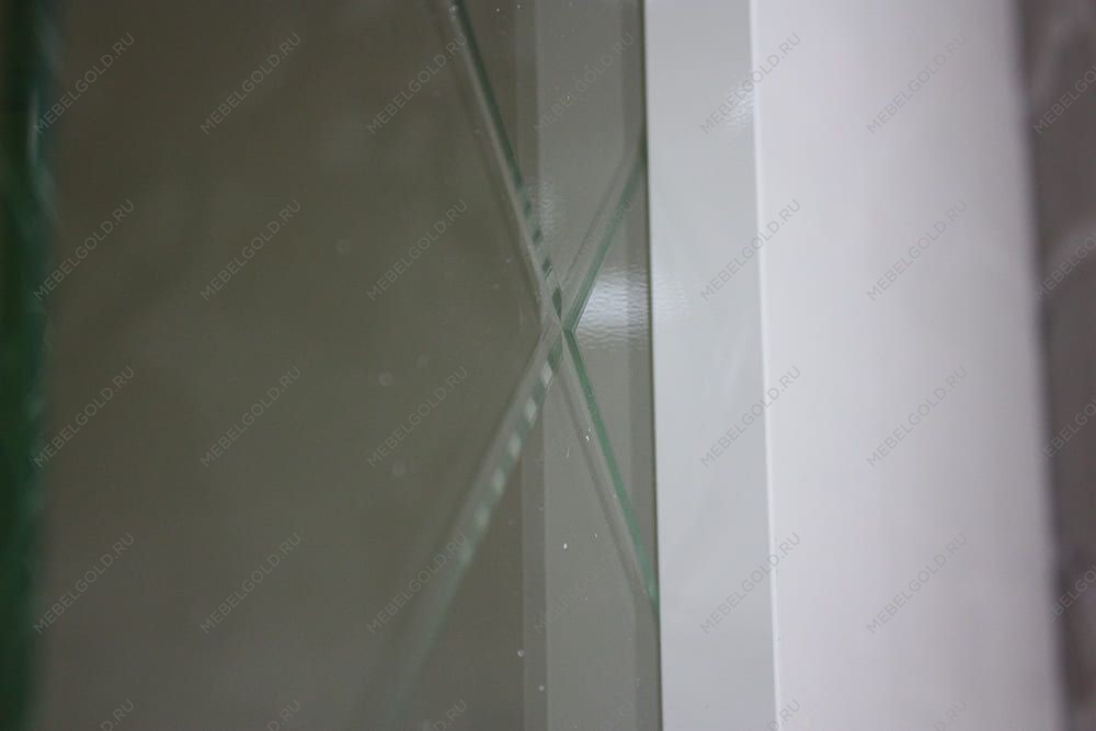 Витрина 1-ств. (левая) Римини СОЛО (белый золото) РМВ1-1С (s) - Выставка Балашиха | изображение 9