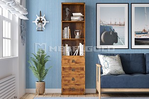 Стеллаж Индиана JREG4SO/50 дуб саттер