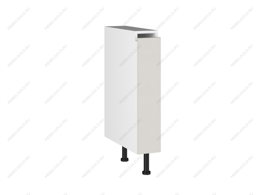 Стол, бутылочница СБ-15, Виста (150*523*870) Экокожа Белый, 26207