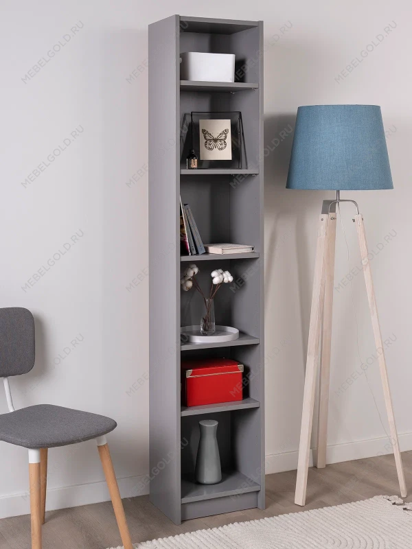 Стеллаж Варма Стэнд 39х198х28, серый | изображение 1