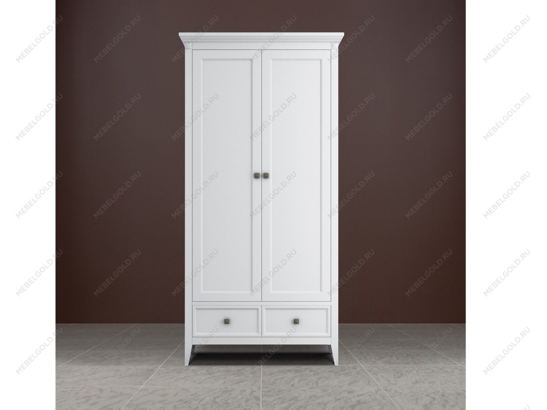 Шкаф двухстворчатый Manhattan (Белый) | изображение 2