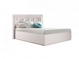 Кровать с мягким изголовьем Амели дуб АМКР140-2