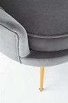 Кресло Halmar AMORINITO (серый/золотой) | изображение 7