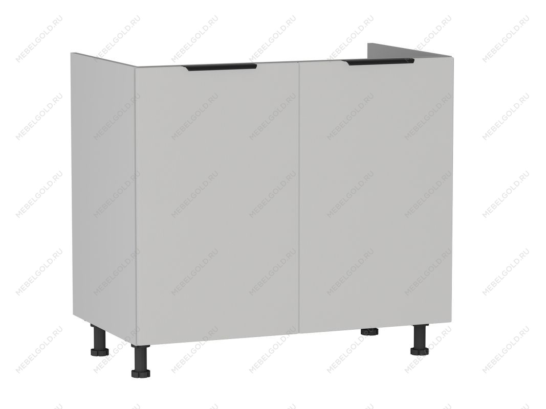 Стол под мойку СМ-90, Ватель (900*520*820) Экокожа Белый, 23912