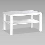 ЛАКК / ЭНКЕЛЬ Журнальный стол ИКЕА / IKEA 82, тамбурат, цвет белый | изображение 1