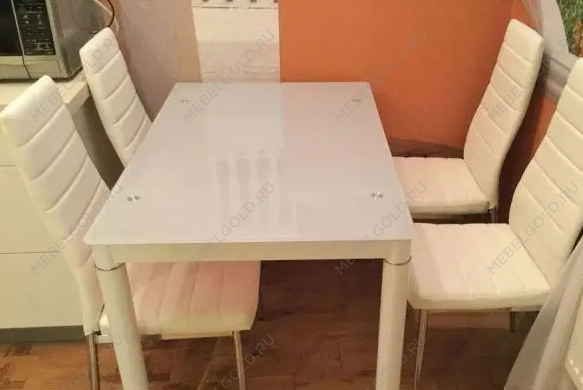 Стол обеденный Signal GALANT 110 (белый) | изображение 1