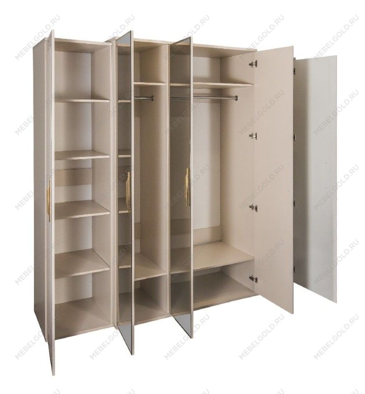 Шкаф Замира 5-дверный бежевый | изображение 2