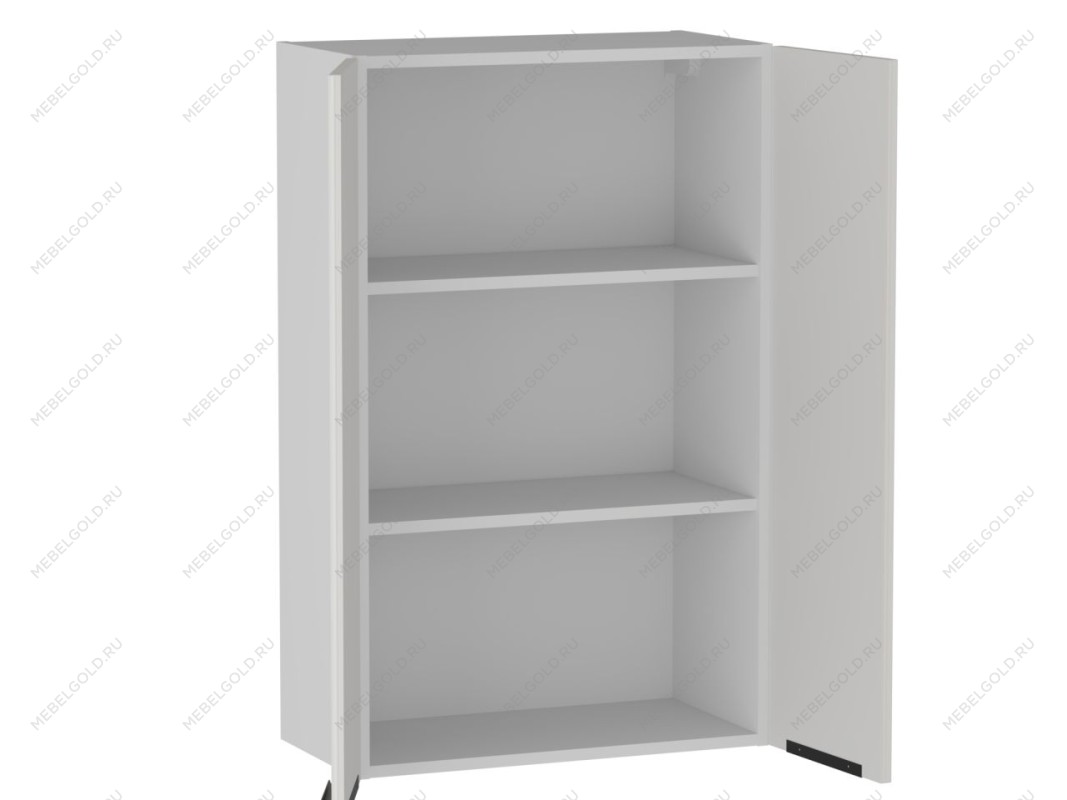 Шкаф 960 2-х дверный ШГ-60, Ватель (600*316*960) Экокожа Белый, 24362 | изображение 1