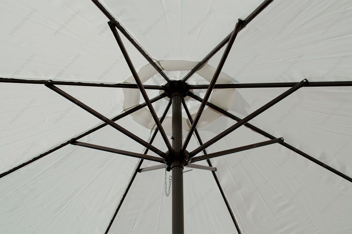 Зонт Верона без наклона Светло-серый D270 | изображение 2
