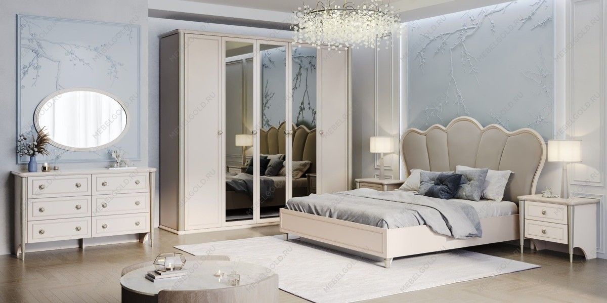 Кровать Диана 180х200 бежевый | изображение 5