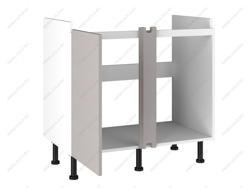 Стол под мойку угловой СМУ-100, Виста (900*534*870) Экокожа Бежевый, 26503 | изображение 1