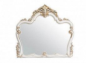 Зеркало Флоренция белый глянец (спальня)