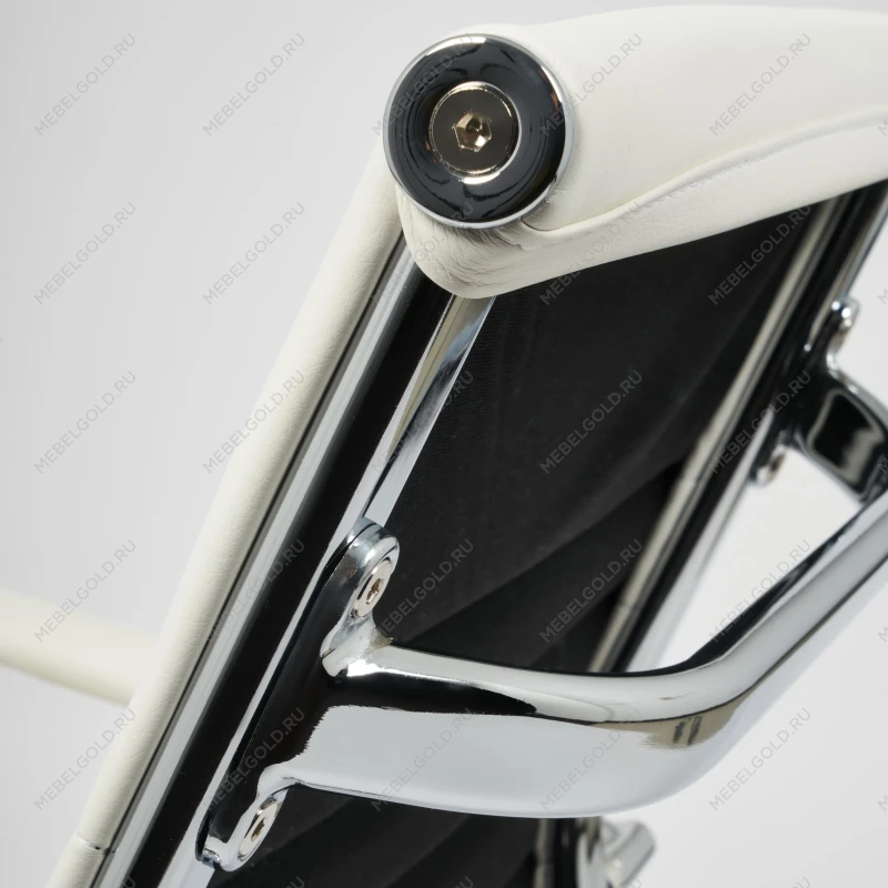 Кресло URBAN-LOW, кож/зам, белый, 36-01 | изображение 10