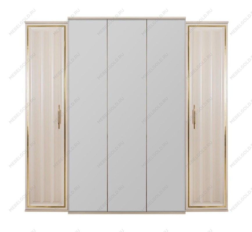 Шкаф Замира 5-дверный бежевый | изображение 1