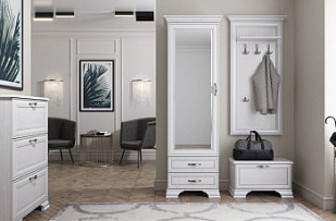 Прихожая Тиффани кремовый 2