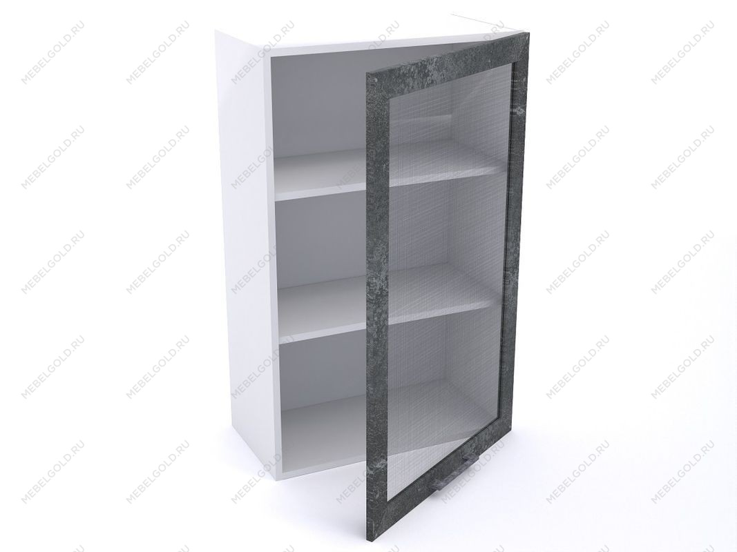 Шкаф 960 ШСТ-60, Дублин (600*320*960) Камень темный, 21659 | изображение 1