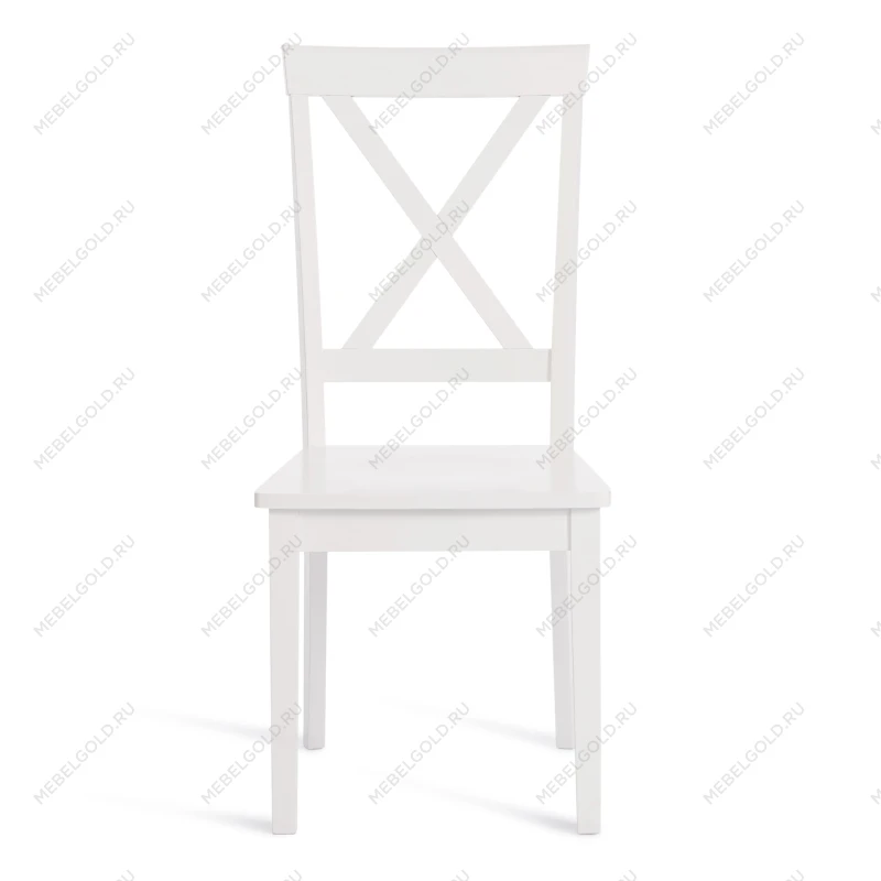 Стул GOLFI (Гольфи), дерево гевея/мдф, 44x54x95, pure white (402) | изображение 4