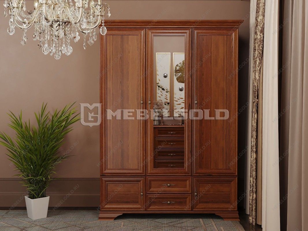 Шкаф Кентаки SZF5D2S каштан | изображение 1