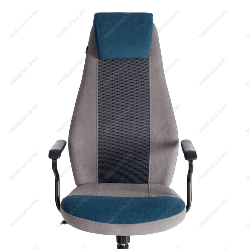 Кресло AVIATOR, флок, ткань, синий/серый/серый, 32/29/W-12 | изображение 5
