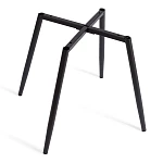 Стул обеденный Bari, ткань велюр, 46х55х89, молочный/черный, (Porsche 2) | изображение 10