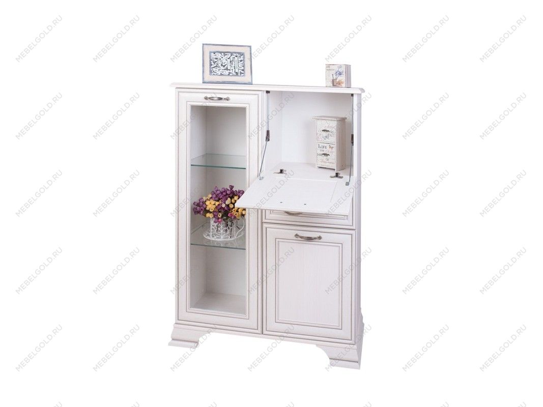 Тумба Тиффани 1V2D1S вудлайн кремовый - Выставка Балашиха | изображение 5