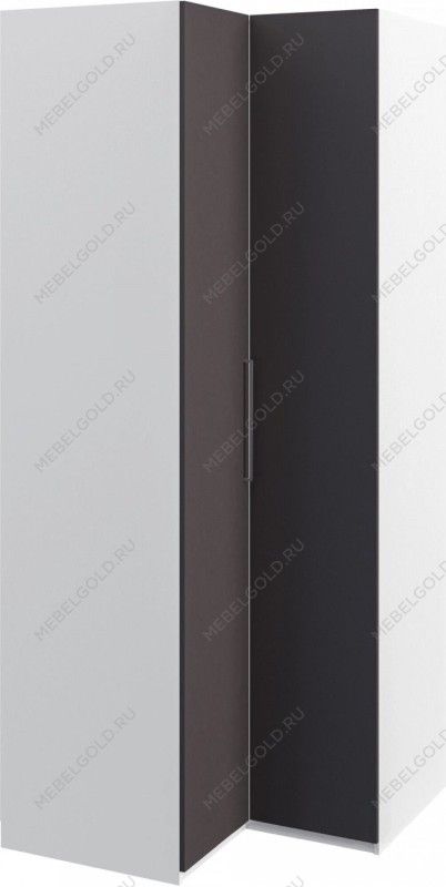 Шкаф Отис МН-039-09 П2 с фасадом ЛДСП (графит)