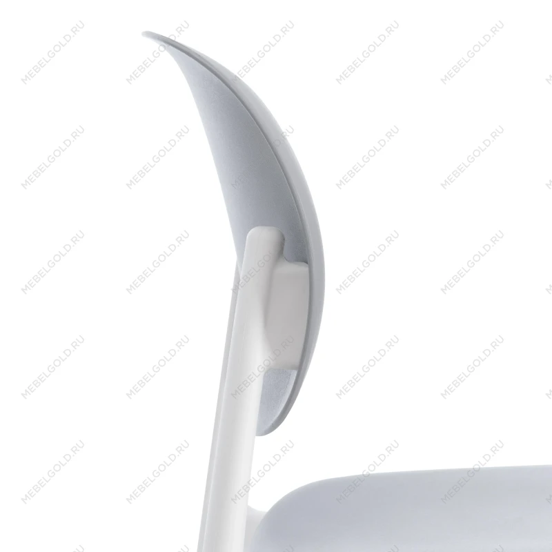 Стул ADORE (mod. XRB-1025), пластик, серый / белый (grey / white), 41 х 53 х 81,5 см | изображение 8