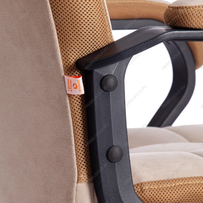 Кресло TRENDY (22), флок/ткань, бежевый/бронза, 7/TW-21 | изображение 11