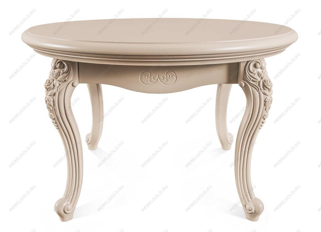 Столик круглый Мокко бежевый | изображение 1