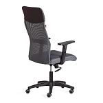 Кресло PRACTIC PLT, ткань/кож/зам, серый/металлик, TW-12/W-12/36 | изображение 2