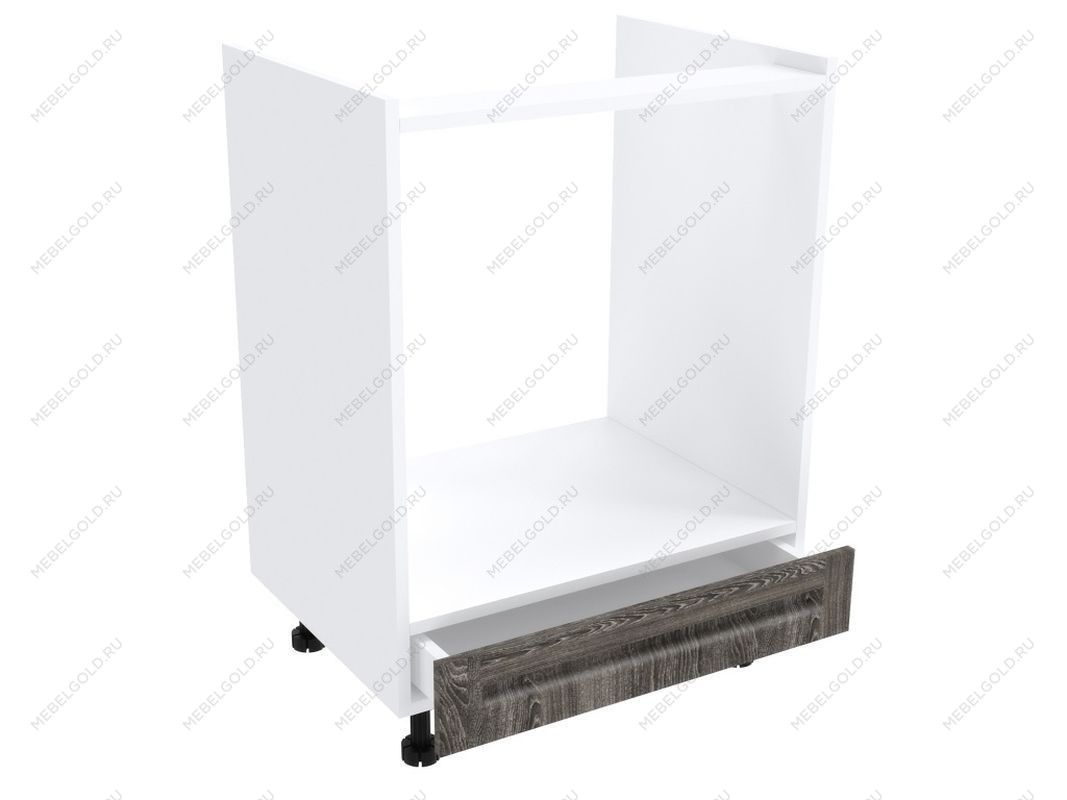 Стол под духовой шкаф СД-60, Грей (600*470*820) Шале Серебро, 21452