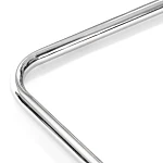 Стул MANI, дерево вяз, ротанг/ткань лен, металлический каркас, черный, 46х46х78 см | изображение 9