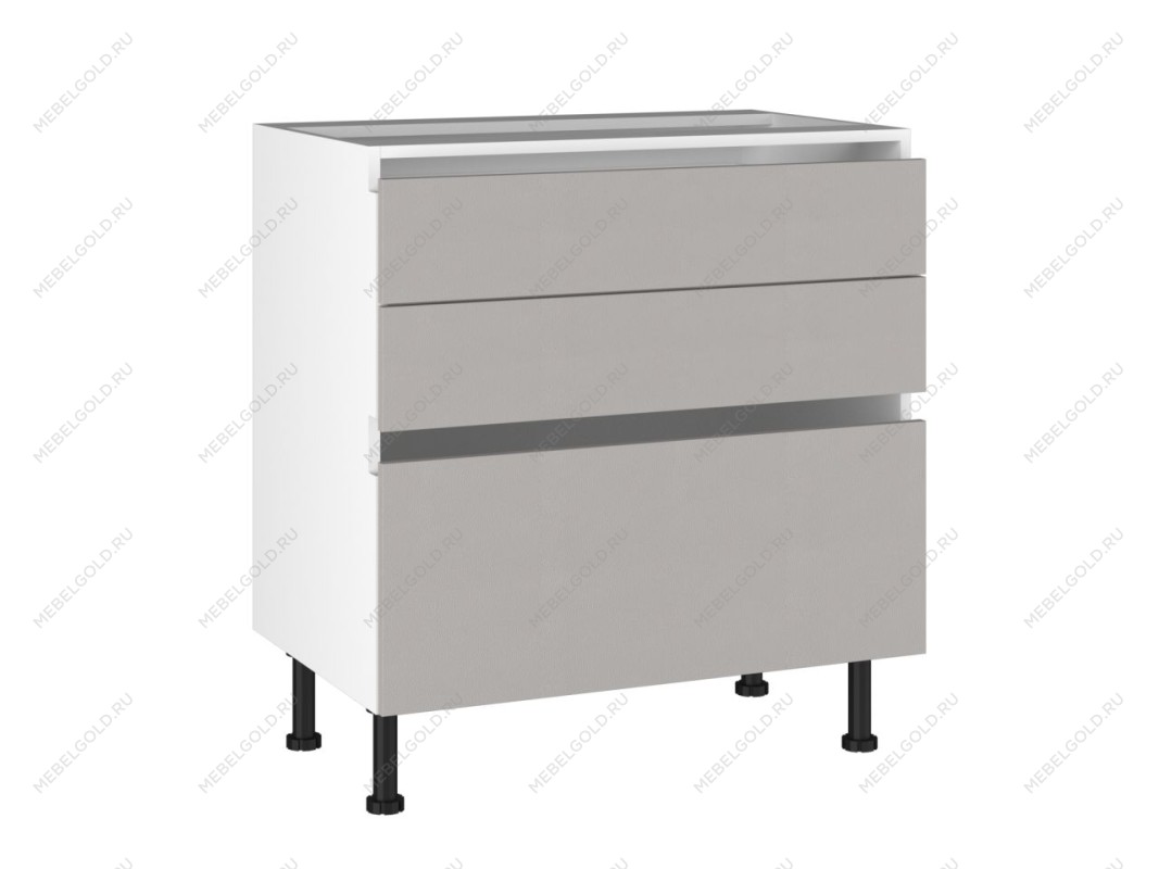 Стол с ящиками СЯ-80 Start Soft Boyard, Виста (800*523*870) Экокожа Бежевый, 26422