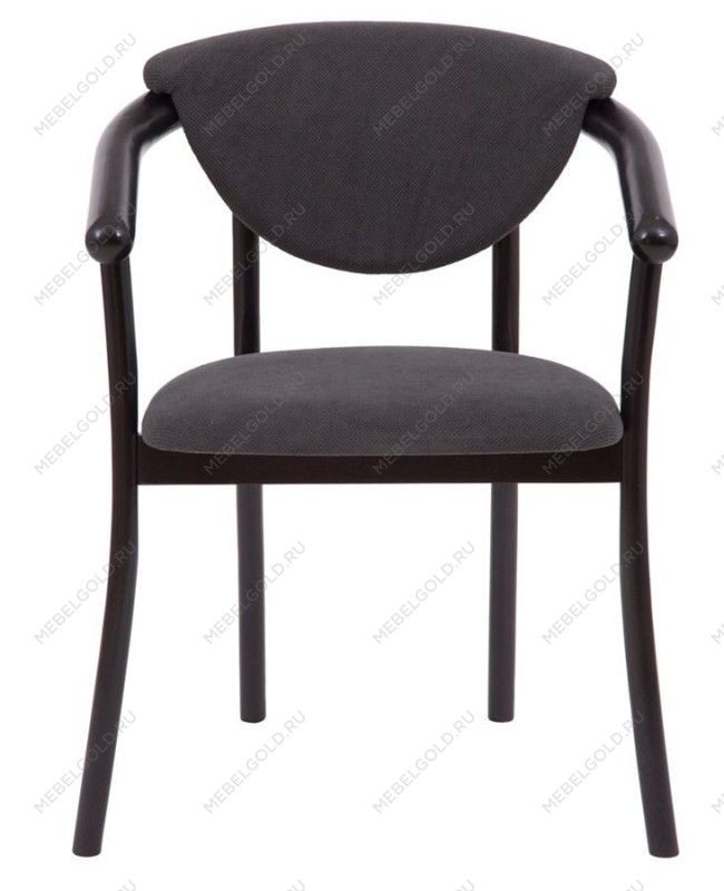Кресло венское Виенна (венге/темно-серый М07)