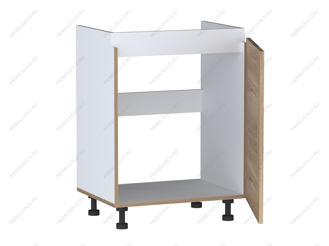 Стол под мойку СМ-60, Сити (600*470*820) Дуб Галифакс натуральный, 20808 | изображение 1