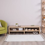 ЛАКК / ЭНКЕЛЬ ТВ-тумба ИКЕА / IKEA ТВ16, тамбурат, дуб беленый | изображение 2