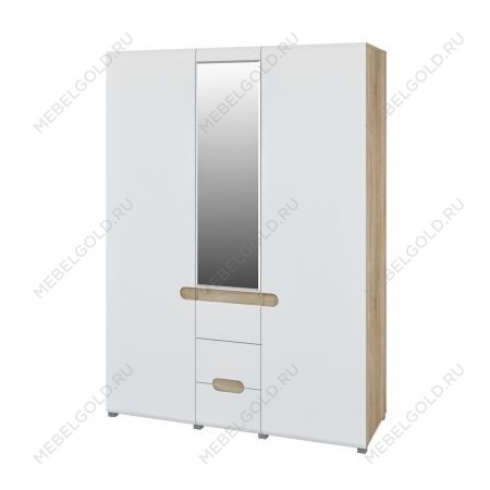 Трехдверный шкаф для одежды Леонардо МН-026-08