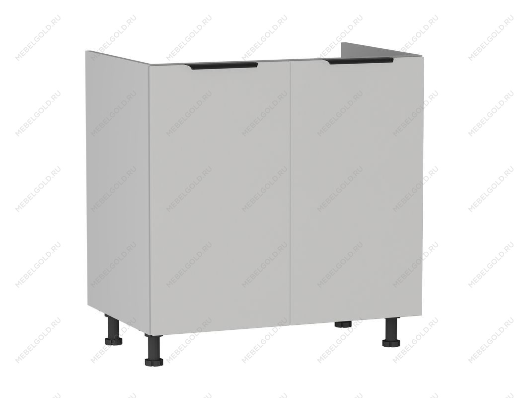 Стол под мойку СМ-80, Ватель (800*520*820) Экокожа Белый, 23911