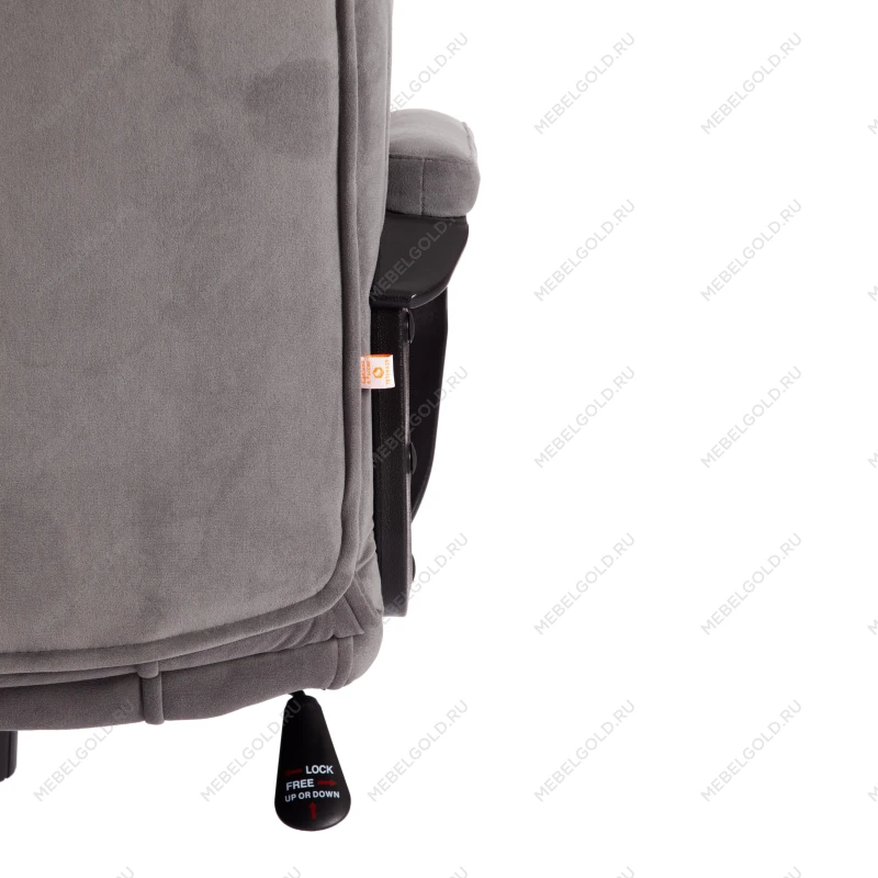 Кресло BERGAMO хром (22), флок, серый, 29 | изображение 16