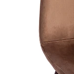 Стул BREEZE (mod. 4724), Велюр/металл, 44 х 53 х 87 см, Brown (коричневый) HLR11 / орех | изображение 7