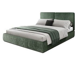 Кровать Natura 1.6 м, с подъемным механизмом Шенилл (Monblan) 535, НТКР-1[3]