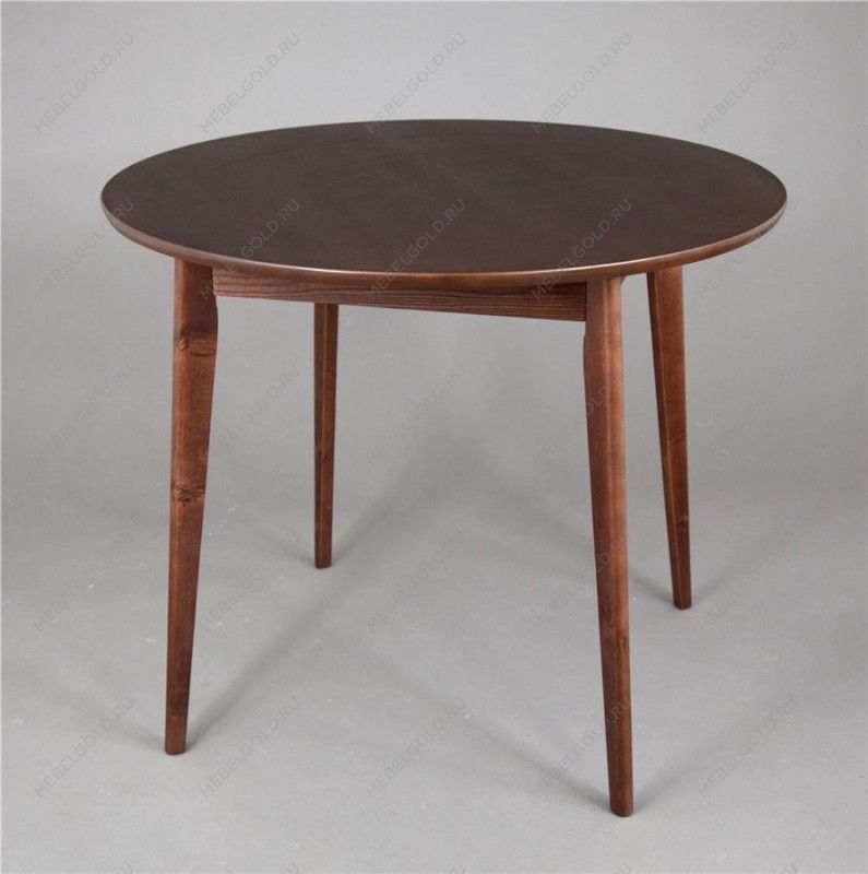 Стол Рэй-d900 (темный тон/темный тон) Круглый