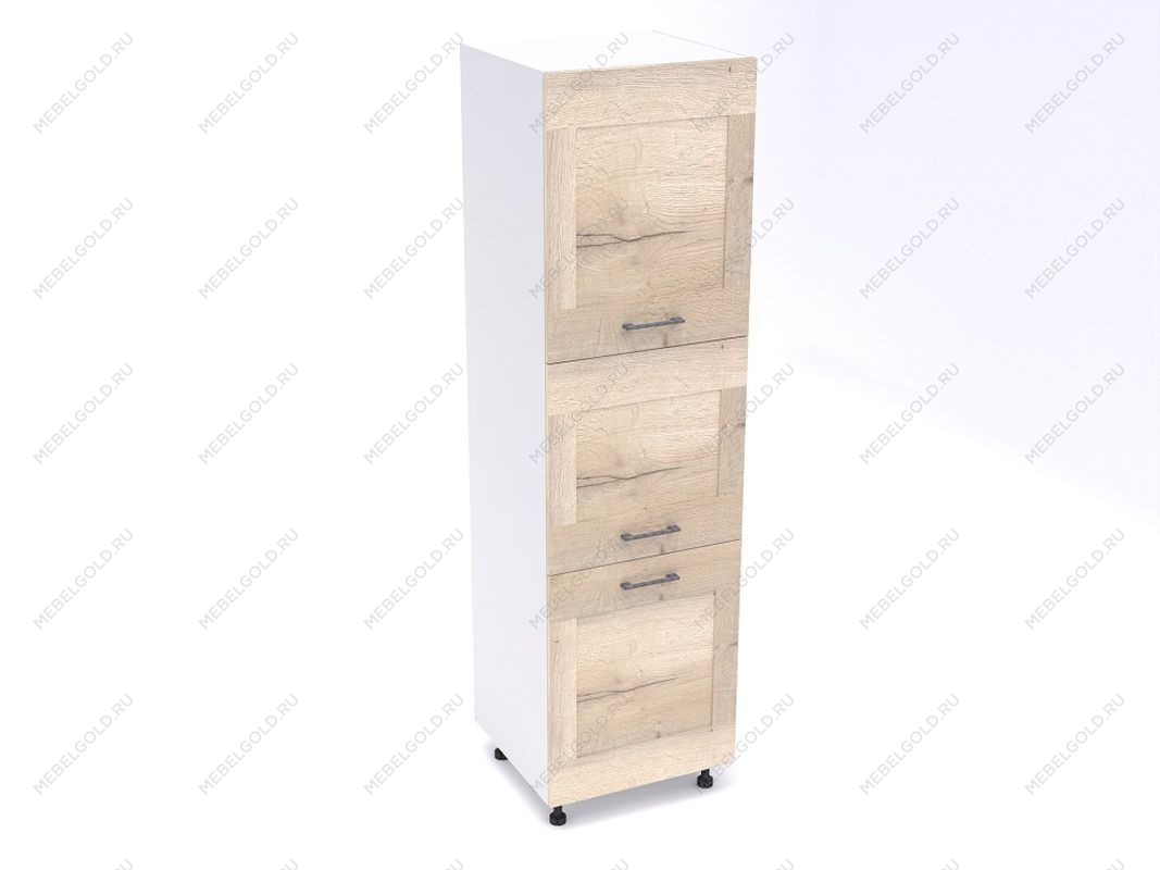 Доп. ПГ-60, Дублин (596*596) Дуб галифакс белый, 21668 | изображение 1