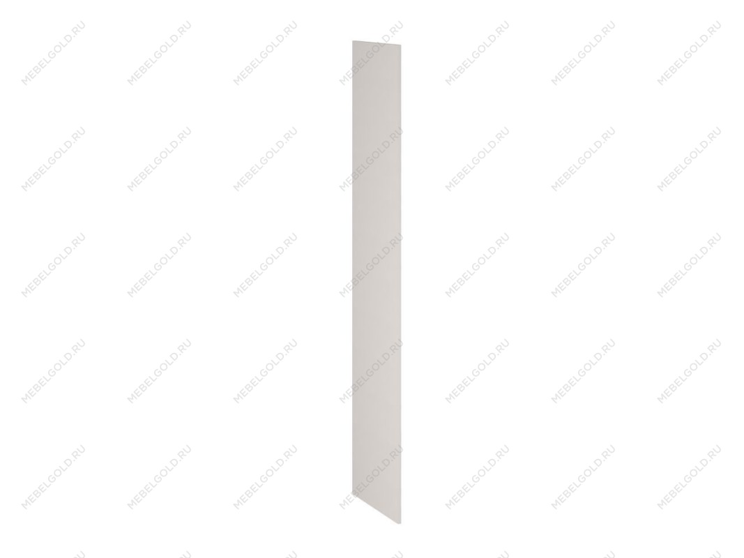 Бок замена шкафа-пенала 960 ПГ-45 левый, Виста (16*570*2306) Экокожа Белый, 25670