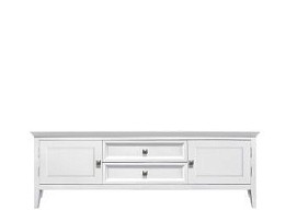 Тумба ТВ 2 ящика 2 дверцы Manhattan (Белый)