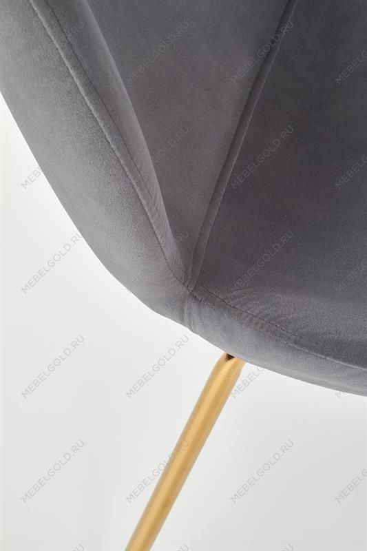 Стул кухонный Halmar K381 (серый/золотой) | изображение 5
