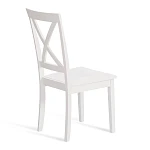 Стул GOLFI (Гольфи), дерево гевея/мдф, 44x54x95, pure white (402) | изображение 2