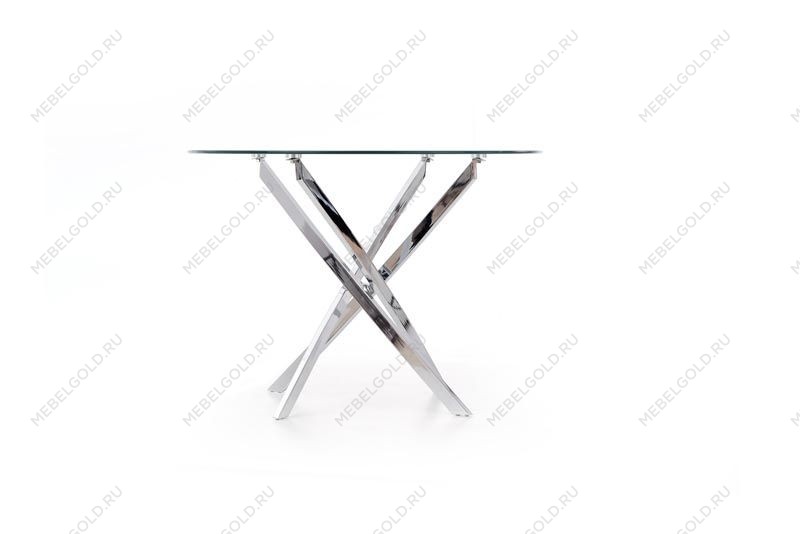 Стол обеденный Halmar RAYMOND (прозрачный/хром) | изображение 4